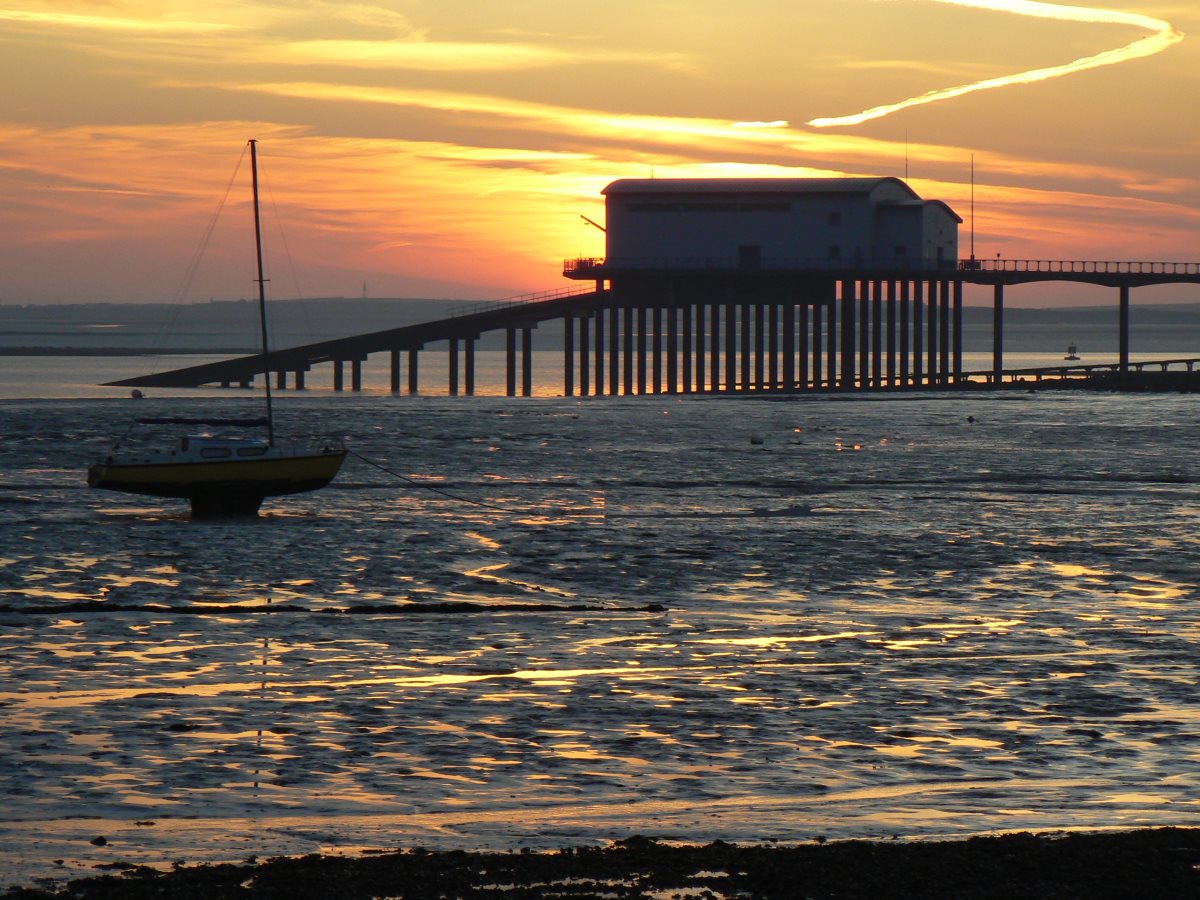 Across Duddon sands to the Lakes