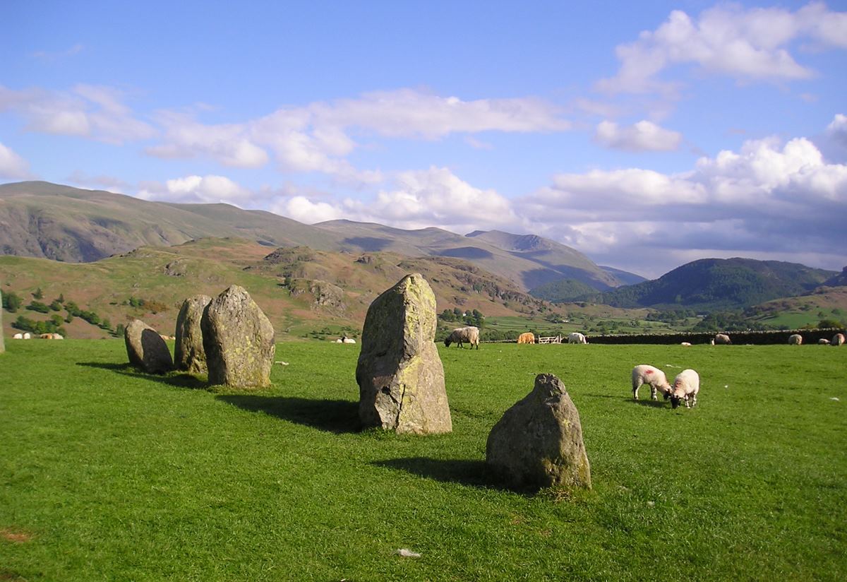 Smokey sunset at low tide